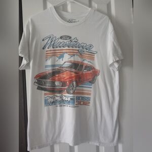 Ford Mustang White T-Shirt